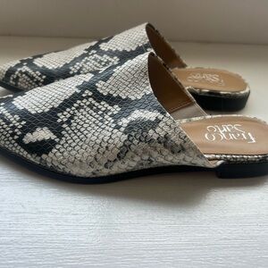Franco Sarto Snake Skinned Flats